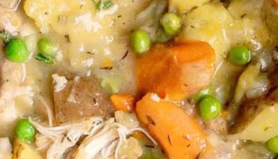 Slow Cooker Chicken Stew (Hearty, Creamy Comfort Food)