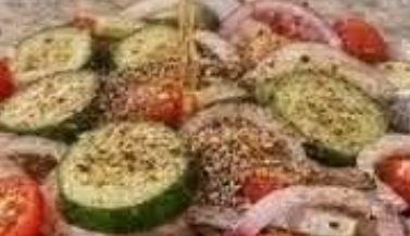 Marinated Cucumber, Onion, and Tomato Salad
