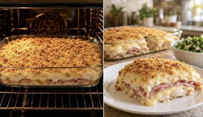 Chicken Cordon Bleu Casserole